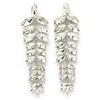 Boucles oreilles Avant-Garde Paris Amelieina Argent&eacute;