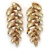 Boucles oreilles Avant-Garde Paris Nicoletaina Dor&eacute;