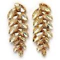 Boucles oreilles Avant-Garde Paris Nicoletaina Dor&eacute; Grenoble