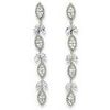 Boucles oreilles Avant-Garde Paris Erikara Argent&eacute;