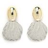 Boucles oreilles Avant-Garde Paris Frejaina Dor&eacute;