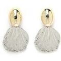 Boucles oreilles Avant-Garde Paris Frejaina Dor&eacute; Grenoble