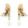 Boucles oreilles Avant-Garde Paris Stefaniama Dor&eacute;