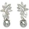 Boucles oreilles Avant-Garde Paris Jelenara Argent&eacute;