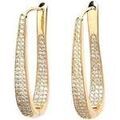 Boucles oreilles Avant-Garde Paris Corneliaette Dor&eacute; Grenoble