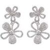 Boucles oreilles Avant-Garde Paris Xeniama Argent&eacute;