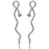 Boucles oreilles Avant-Garde Paris Sabinea Argent&eacute;