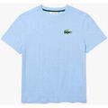 Tee-shirts sur Grenoble : T-shirt Lacoste T-shirt &agrave; manches courtes bleu Bleu