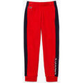 Pantalon enfant Lacoste Pantalon de surv&ecirc;tement Enfant en molleton Color-Blo Rouge Grenoble