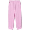 Pantalons enfants sur Grenoble : Pantalon enfant Lacoste PANTALON DE SURV&Ecirc;TEMENT COLOR BLOCK ROSE BONBON ENFA Rose