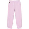 Pantalon enfant Lacoste PANTALON DE SURV&Ecirc;TEMENT COLOR BLOCK ROSE CLAIR ENFAN Rose