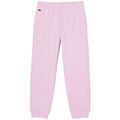 Pantalon enfant Lacoste PANTALON DE SURV&Ecirc;TEMENT COLOR BLOCK ROSE CLAIR ENFAN Rose Grenoble