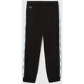 Pantalons enfants sur Grenoble : Pantalon enfant Lacoste Pantalon de jogging sigl&eacute; pour enfant Noir