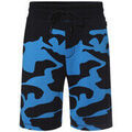 Shorts/Bermuda sur Grenoble : Short BOSS Short Lamson 83 bleu marine imprim&eacute; camouflage Bleu