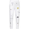 Pantalon BOSS Bas de surv&ecirc;tement Hoverart blanc Blanc