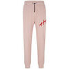 Pantalon HUGO PANTALON DE JOGGING DROG EN COTON AVEC LOGO BROD&Eacute; ROSE Rose