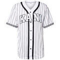 Tee-shirts sur Grenoble : T-shirt Karl Kani T-SHIRT SERIF PINSTRIPE BASEBALL SHIRT BLANC