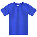 Tee-shirts sur Grenoble : T-shirt Karl Kani T-SHIRT SMALL SIGNATURE PINSTRIPE TEE BLEU