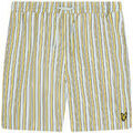 Shorts/Bermuda sur Grenoble : Short Lyle & Scott Short VERTICAL STRIPE Jaune
