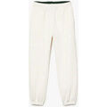 Pantalons sur Grenoble : Pantalon Lacoste PANTALON DE JOGGING FEMME EN COTON M&Eacute;LANG&Eacute; UNI BLANC Blanc