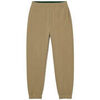 Pantalon Lacoste PANTALON DE JOGGING FEMME EN COTON M&Eacute;LANG&Eacute; UNI BEIGE Beige