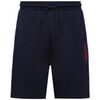 Short HUGO Short Doshi211 bleu marine &agrave; logo vertical revisit&eacute; Bleu