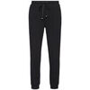 Pantalon BOSS Bas de surv&ecirc;tement HOVERED en coton m&eacute;lang&eacute; Noir avec l Noir