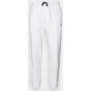 Pantalon HUGO BAS DE SURV&Ecirc;TEMENT BLANC EN COTON RELAXED FIT AVEC LOGO MANU Blanc