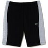 Short Lacoste SHORT COLOR-BLOCK EN MOLLETON DE COTON NON GRATT&Eacute; NO Noir