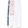 Pantalons enfants sur Grenoble : Pantalon enfant Lacoste Pantalon de jogging Gar&ccedil;on en molleton de coton avec Blanc