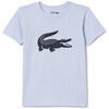 T-shirt enfant Lacoste T-SHIRT GAR&Ccedil;ON TENNIS SPORT CROCODILE OVERSIZE BLEU Bleu