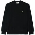 Tee-shirts sur Grenoble : T-shirt Lacoste T-SHIRT NOIR MANCHES LONGUES EN JERSEY DE COTON