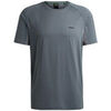 T-shirt BOSS T-SHIRT TEE ACTIVE 4 GRIS EN MATI&Egrave;RES STRETCH PERFORMAN Gris