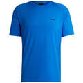 T-shirt BOSS T-SHIRT TEE ACTIVE 4 BLEU EN MATI&Egrave;RES STRETCH PERFORMAN Bleu Grenoble