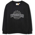 Pantalons enfants sur Grenoble : Pantalon enfant Timberland SWEATSHIRT NOIR ENFANT &Agrave; IMPRIM&Eacute; Noir