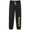 Pantalon enfant Timberland PANTALON DE JOGGING ENFANT NOIR AVEC LOGO IMPRIM&Eacute; Noir