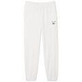 Pantalons sur Grenoble : Pantalon Lacoste PANTALON DE SURV&Ecirc;TEMENT FEMME MOLLETON SIGL&Eacute; BLANC Blanc