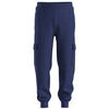 Pantalon HUGO PANTALON DE SURV&Ecirc;TEMENT BLEU MARINE RELAXED FIT AVEC BO Bleu