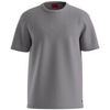 T-shirt HUGO T-SHIRT REGULAR FIT GRIS EN COTON PIMA &Agrave; LOGO CONTRASTANT HU Gris