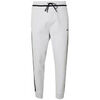 Pantalon BOSS BAS DE SURV&Ecirc;TEMENT GRIS CLAIR EN COTON M&Eacute;LANG&Eacute; AVEC BADGES E Gris