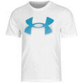 T-shirt Under Armour T-shirt Blanc &agrave; Manches Courtes avec D&eacute;tails R&eacute;fl&eacute;chissants Blanc