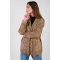Gilet Le Temps des Cerises Cardigan bao camel à motif cachemire Marron Gilet Le Temps des Cerises Cardigan bao camel à motif cachemire Marron Grenoble