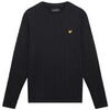 T-shirt Lyle & Scott T-Shirt Manche Longue Noir PLAIN LONG SLEEVE
