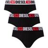 Slips Diesel Lot de 3 culottes Andre Noir
