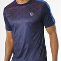 T-shirt Sergio Tacchini T-SHIRT FORESTA BLEU MARINE ET BLEU Grenoble