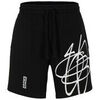 Short HUGO SHORT NOIR DABSAROKA RELAXED FIT EN COTON &Agrave; LOGO FA&Ccedil;ON Noir