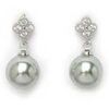 Boucles oreilles Avant-Garde Paris Rosalindaa Argent&eacute;