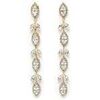 Boucles oreilles Avant-Garde Paris Fridasa Dor&eacute;