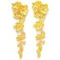 Boucles oreilles Avant-Garde Paris Sofiaina Dor&eacute; Grenoble