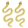 Boucles oreilles Avant-Garde Paris Miraia Dor&eacute;